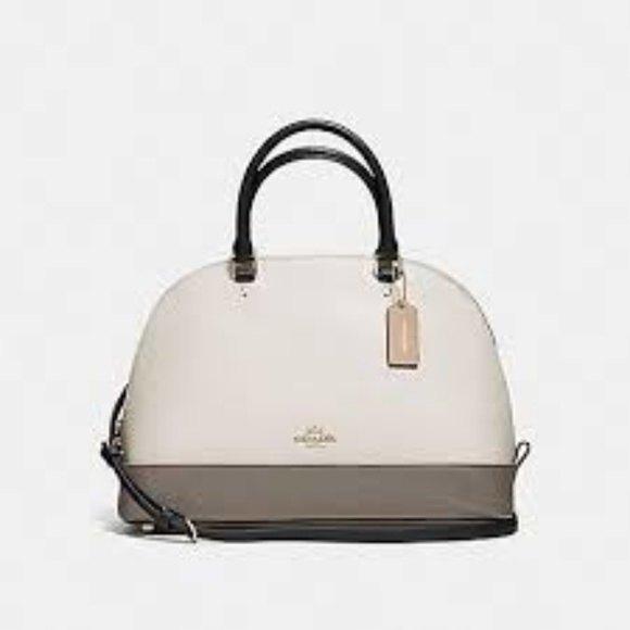 Coach Handbags - Coach Geometric Color Block Sierra Satchel F57502